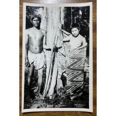 ABORIGENES INDIOS DEL CHACO ANTIGUA TARJETA POSTAL INDIGENAS